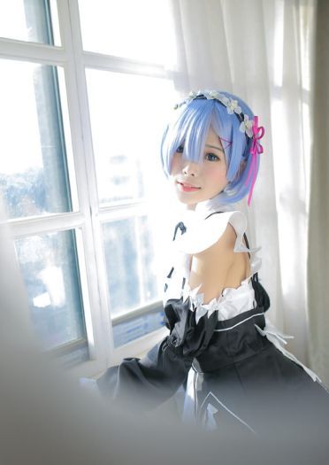 【授权】温柔的眼神 温柔的蕾姆COS