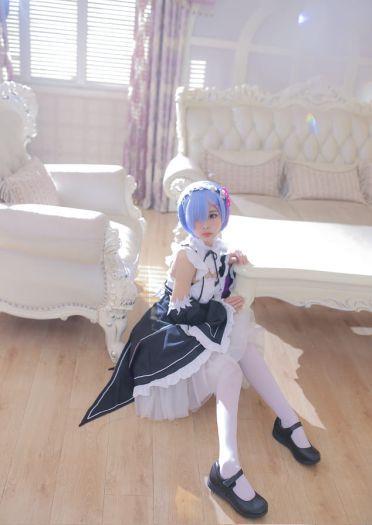 【授权】温柔的眼神 温柔的蕾姆COS