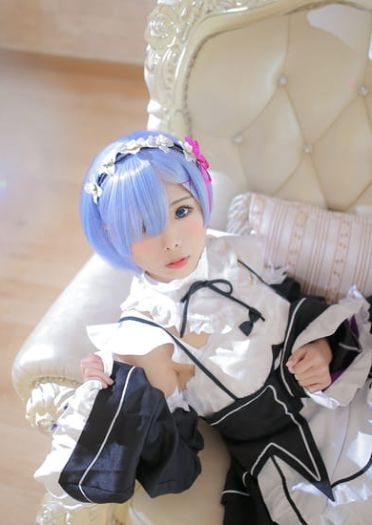 【授权】温柔的眼神 温柔的蕾姆COS