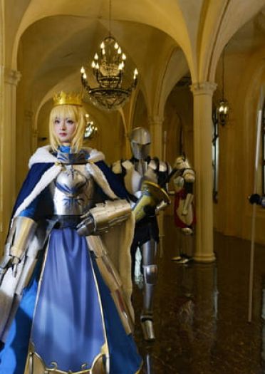 saber和骑士们 超还原cosplay