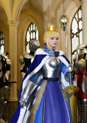 saber和骑士们 超还原cosplay