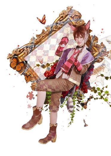 【授权】梦王国与沉睡的100王子 柴郡猫cos