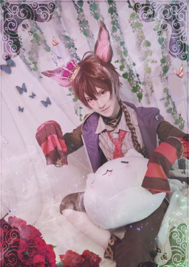 【授权】梦王国与沉睡的100王子 柴郡猫cos