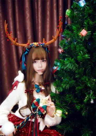 你见过这么可爱的驯鹿吗？圣诞快乐！