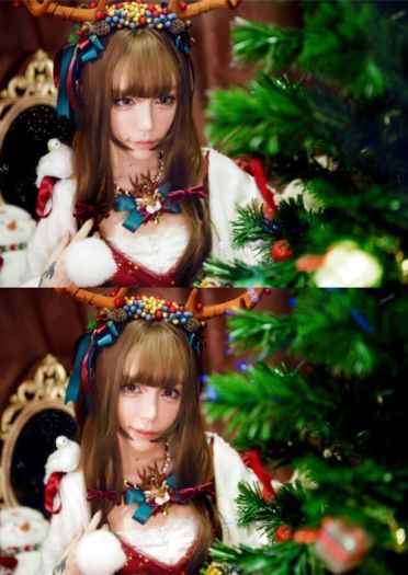 你见过这么可爱的驯鹿吗？圣诞快乐！