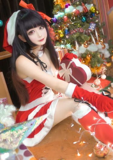 【授权】约会大作战 圣诞时崎狂三COS