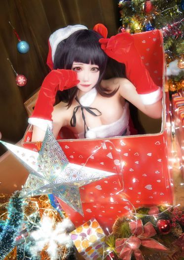 【授权】约会大作战 圣诞时崎狂三COS