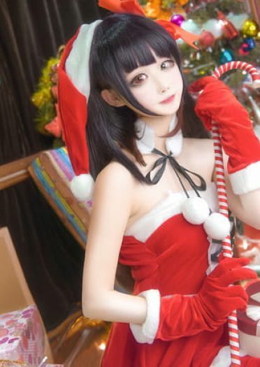 【授权】约会大作战 圣诞时崎狂三COS