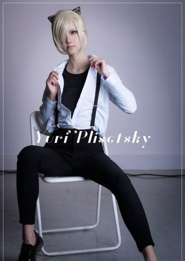 冰上的尤里 尤里·普利赛提 超可爱cosplay场照(1)