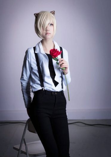 冰上的尤里 尤里·普利赛提 超可爱cosplay场照(1)