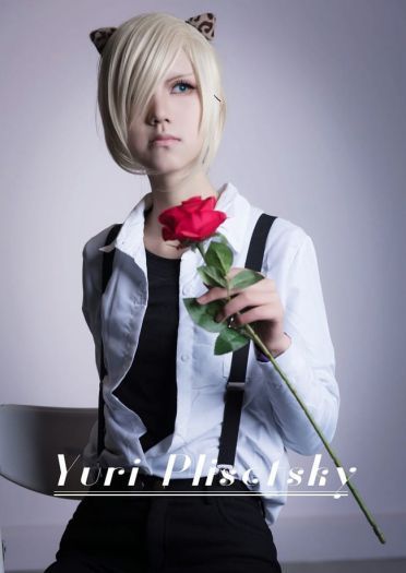 冰上的尤里 尤里·普利赛提 超可爱cosplay场照(1)
