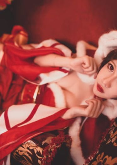 王者荣耀 圣诞恋歌貂蝉cosplay(1)