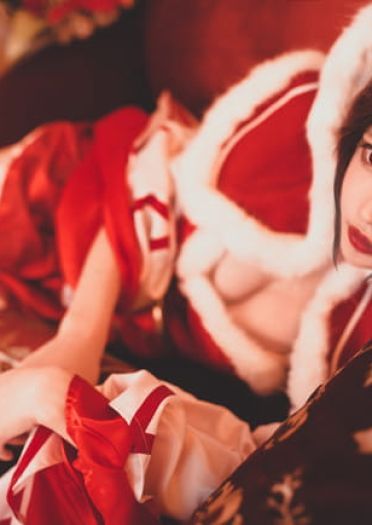 王者荣耀 圣诞恋歌貂蝉cosplay(1)