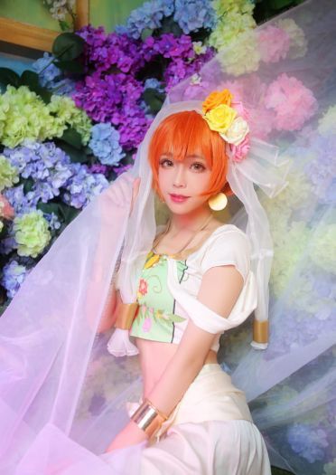 lovelive！ 星空凛 舞娘未觉醒cosplay(1)
