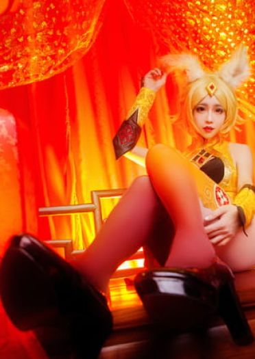 为什么会痛苦 一直微笑就好了 王者荣耀 妲己cosplay(1)