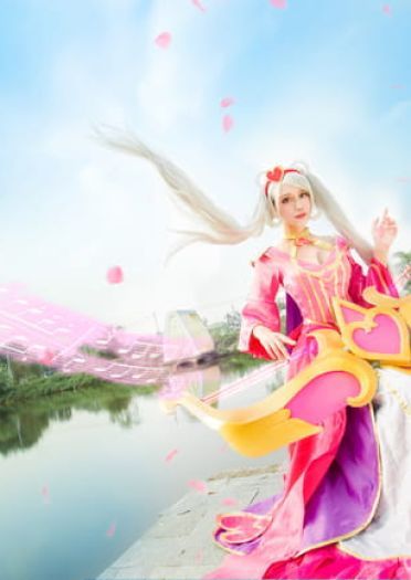 甜心宝贝 娑娜  琴瑟仙女 Sona 情人节ver(1)