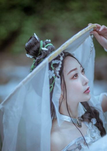 听分外观 古风cosplay图集(1)