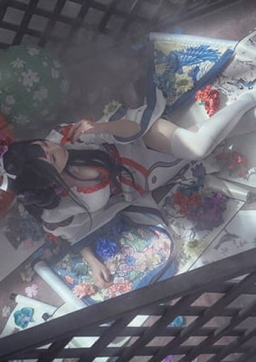 阴阳师手游 ssr式神 花鸟卷 cosplay(1)