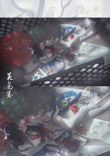 阴阳师手游 ssr式神 花鸟卷 cosplay(1)