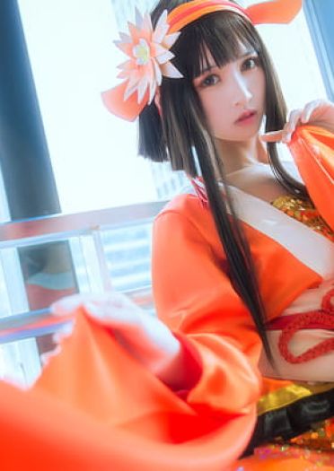 阴阳师手游 鲤鱼精 cosplay场照(1)