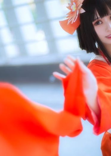 阴阳师手游 鲤鱼精 cosplay场照(1)