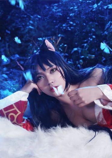 英雄联盟 九尾妖狐 cosplay(1)
