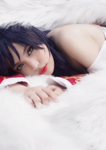 英雄联盟 九尾妖狐 cosplay(1)