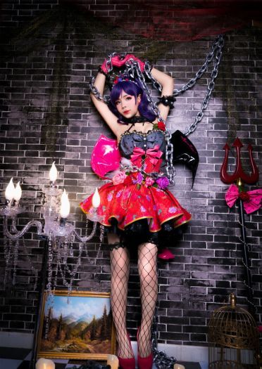 【授权】大魔王东条希 小恶魔COS