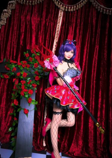 【授权】大魔王东条希 小恶魔COS