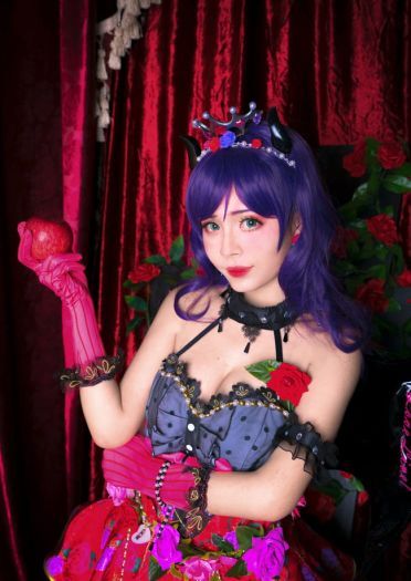 【授权】大魔王东条希 小恶魔COS