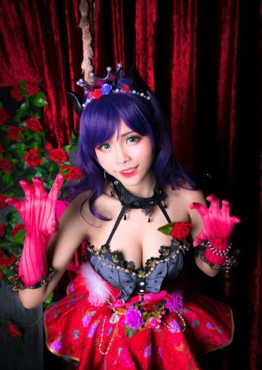 【授权】大魔王东条希 小恶魔COS