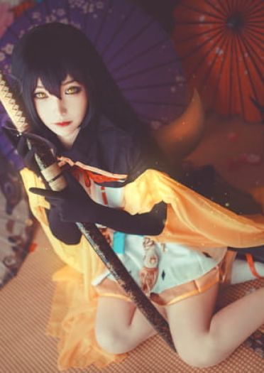 网易手游阴阳师 妖刀姬 超还原cosplay(1)