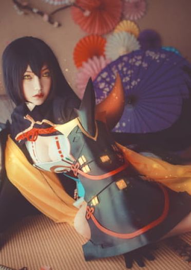 网易手游阴阳师 妖刀姬 超还原cosplay(1)