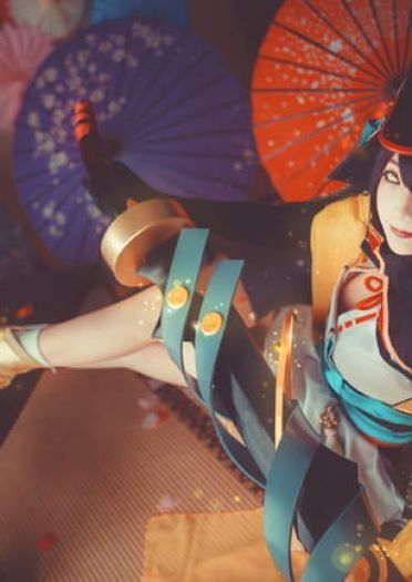 网易手游阴阳师 妖刀姬 超还原cosplay(1)