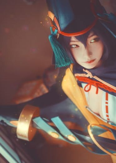 网易手游阴阳师 妖刀姬 超还原cosplay(1)
