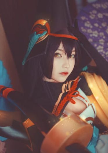网易手游阴阳师 妖刀姬 超还原cosplay(1)