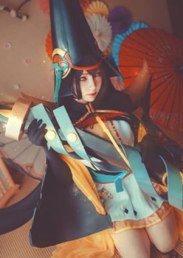 网易手游阴阳师 妖刀姬 超还原cosplay(1)