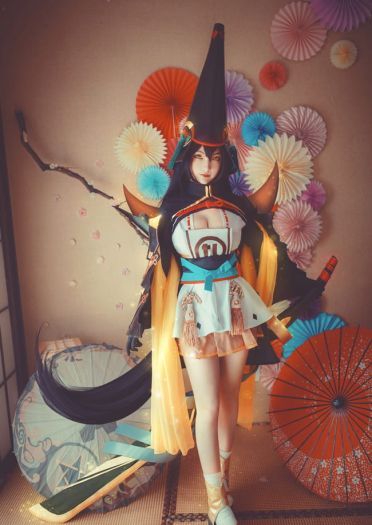 网易手游阴阳师 妖刀姬 超还原cosplay(1)