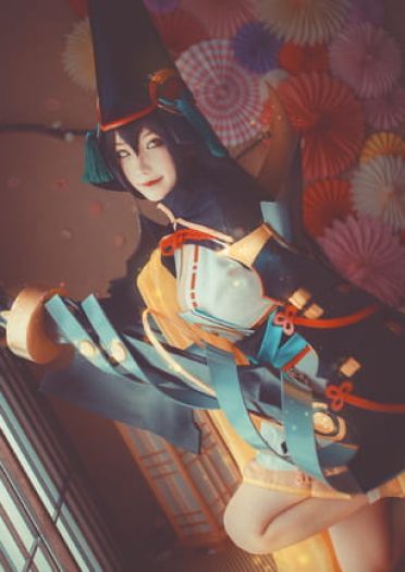 网易手游阴阳师 妖刀姬 超还原cosplay(1)