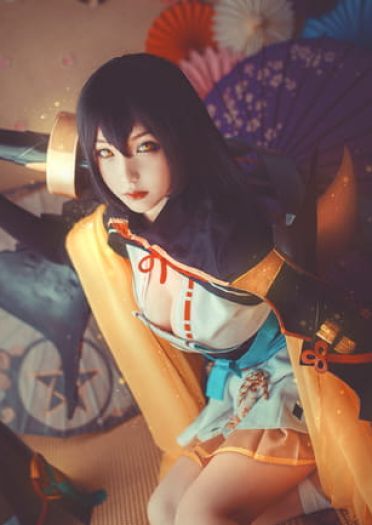 网易手游阴阳师 妖刀姬 超还原cosplay(1)