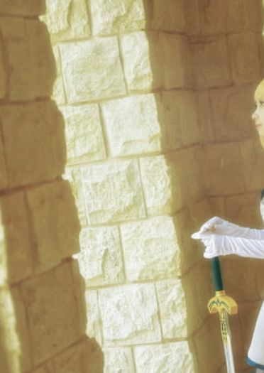 fate/stay Night Saber cosplay(1)