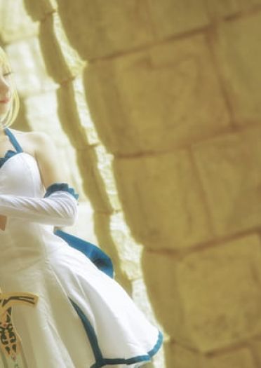 fate/stay Night Saber cosplay(1)