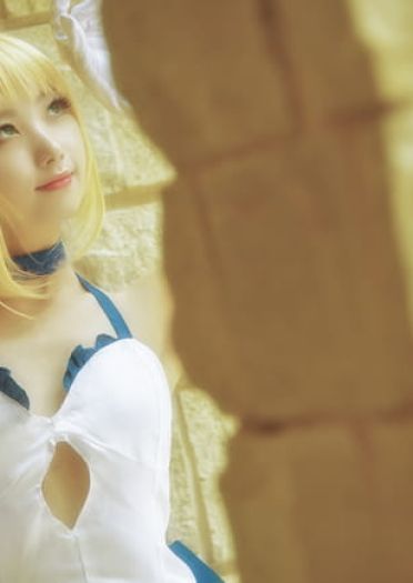fate/stay Night Saber cosplay(1)