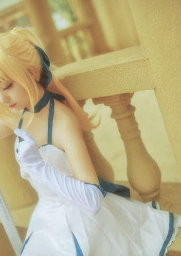 fate/stay Night Saber cosplay(1)
