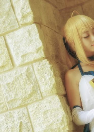 fate/stay Night Saber cosplay(1)