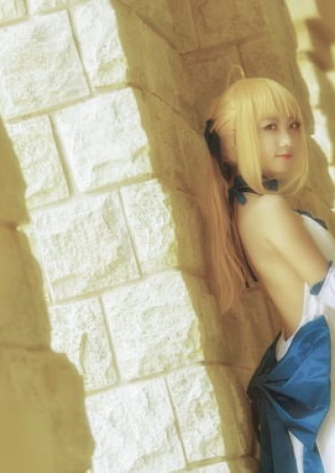 fate/stay Night Saber cosplay(1)