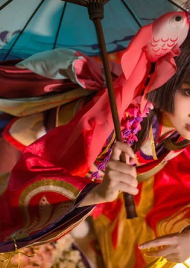 萝莉万岁 网易手游阴阳师 神乐 cosplay(1)