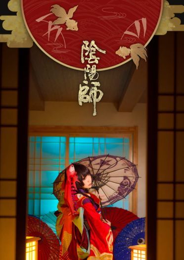 萝莉万岁 网易手游阴阳师 神乐 cosplay(1)