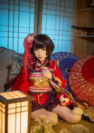 萝莉万岁 网易手游阴阳师 神乐 cosplay(1)