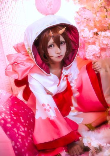 痴汉桃花妖 呆萌 cosplay